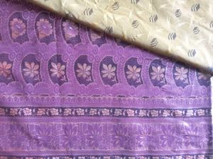 Elegant Purple Saree