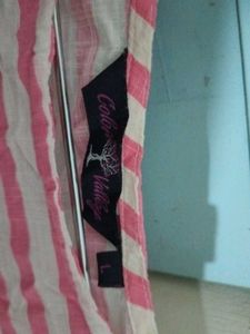 Pink And White Dress