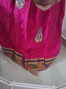 Pink Navratri Lehenga Choli Set Festive wear