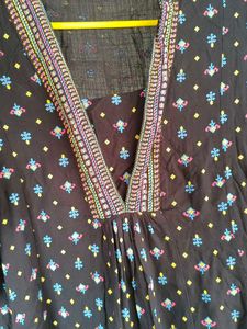 Floral Print Kurta