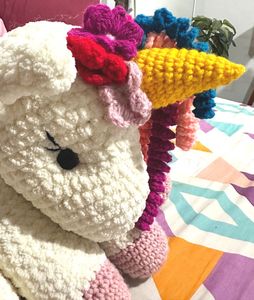 Crochet Unicorn Plushie Amigurumi