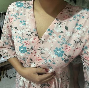 Floral Printed Dress💖🌸
