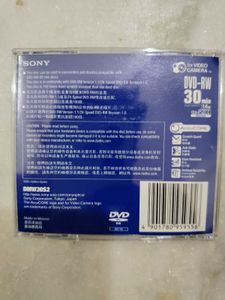 Sony DVD-RW Discs (5 Pack)