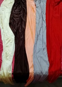 💥 Combo Set Of 5 Satin Leggings 💥