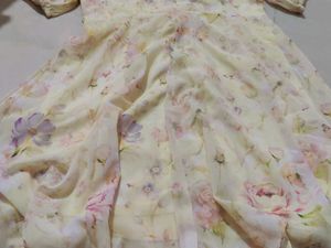 Floral Print Frock For Girls ✨
