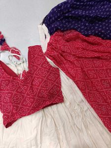 Multi Color Lehenga Choli Set