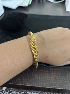 Anti Tarnished Gold Hand Cuff Bracelet