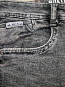 Hollister Gray Denim Jeans