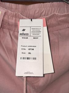 Pink Wide Leg Trousers