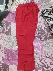Red  Trouser