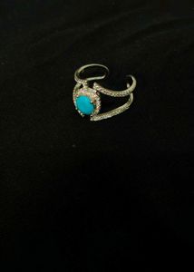 Turquoise stone Ring 925 Pure Silver