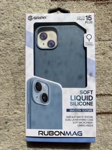 Back Cover for Apple iPhone 15 Plus/Blue, Megsafe