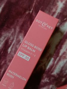Dot &amp; Key Gloss Boss Lip Balm Vitamin C+E SPF30