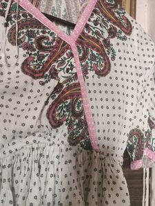 Paisley Print Dress