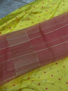 Elegant Yellow Anarkali Kurta Set