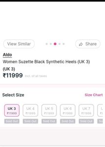 ALDO SUZETTE BLACK HEEL