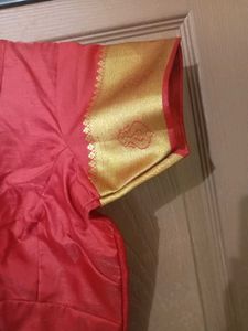 Stitched Blouse With Saree (Function Party Wedding