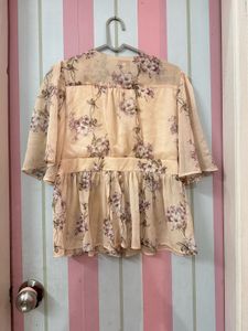 CoverStory floral Print Top