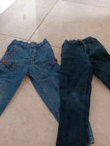 2Denim Jean Kids Zip Broken