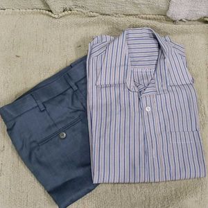New Set Of Tailored Shirt And Trousers