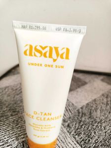 Asaya D-Tan Face Cleanser