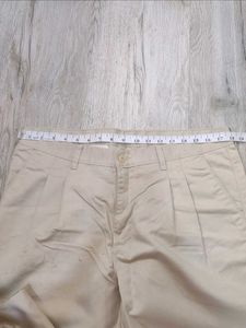 Sc2316 Cotton Beige Pants Size 36