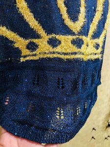 Navy Blue Styles Top