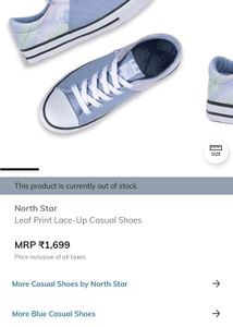 New Bata North Star Women Blue Sneakers