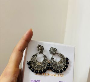 Premium Quality, Black Jhumka