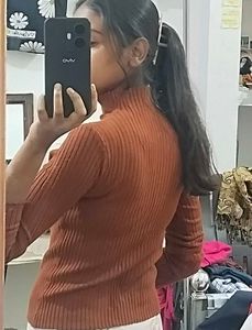 Sale ✨..Brown Fitten Top..