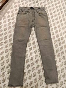 Gray Denim Jeans
