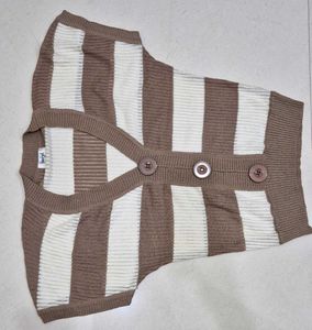 Striped Knit Cardigan