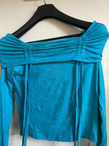 Teal Long Sleeve Top