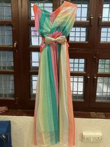 Rainbow Maxi Dress