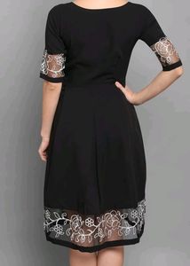A Line Black Dress
