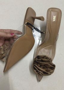 Limited Edition Zara Leather Studded Floral