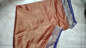 Orange and Purple Saree