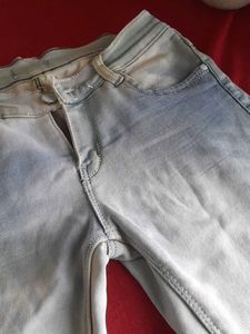 Stylish Denim Jeans angel lenght