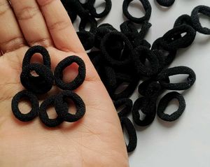 Black Small Hair Rubber Band