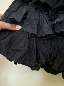 Pinterest Black Layer Skirt