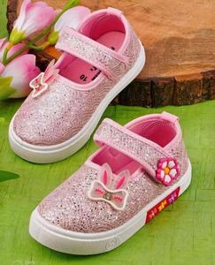 Sparkly Pink Shoes