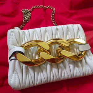 White Gold Bag