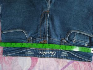 Its A Denim Dark Blue Jeans Of Cheerokee Lootprice