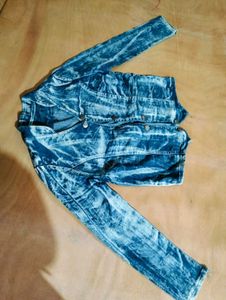 Acid Wash Denim Jacket