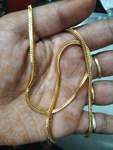 Artificial Gold Chain 24 Inch