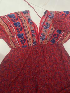 Boho Chic Mini Dress Shein tunic top