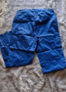 Blue Retro Trousers