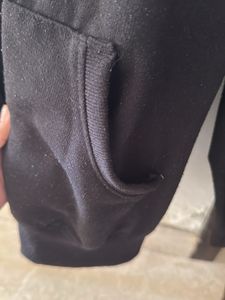Black Zip-Up Hoodie