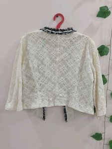 Crop Open Shirt For Women