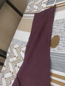 Burgundy Chino Pants
